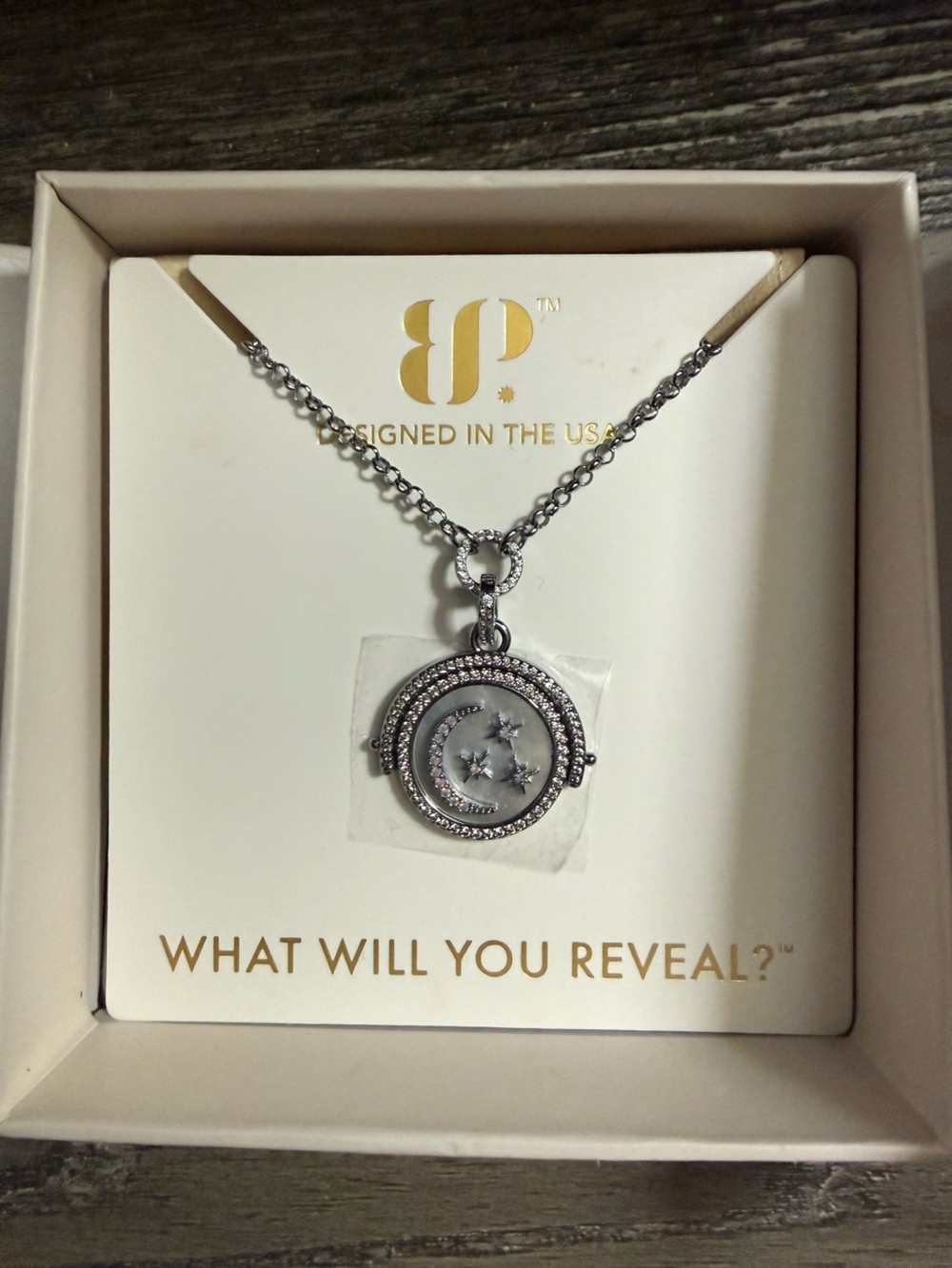Bomb Party Halo Two Souls, One Sky Hematite Necklace